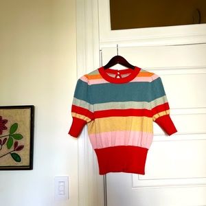 Rachel Antonoff knit puff top. Size M.